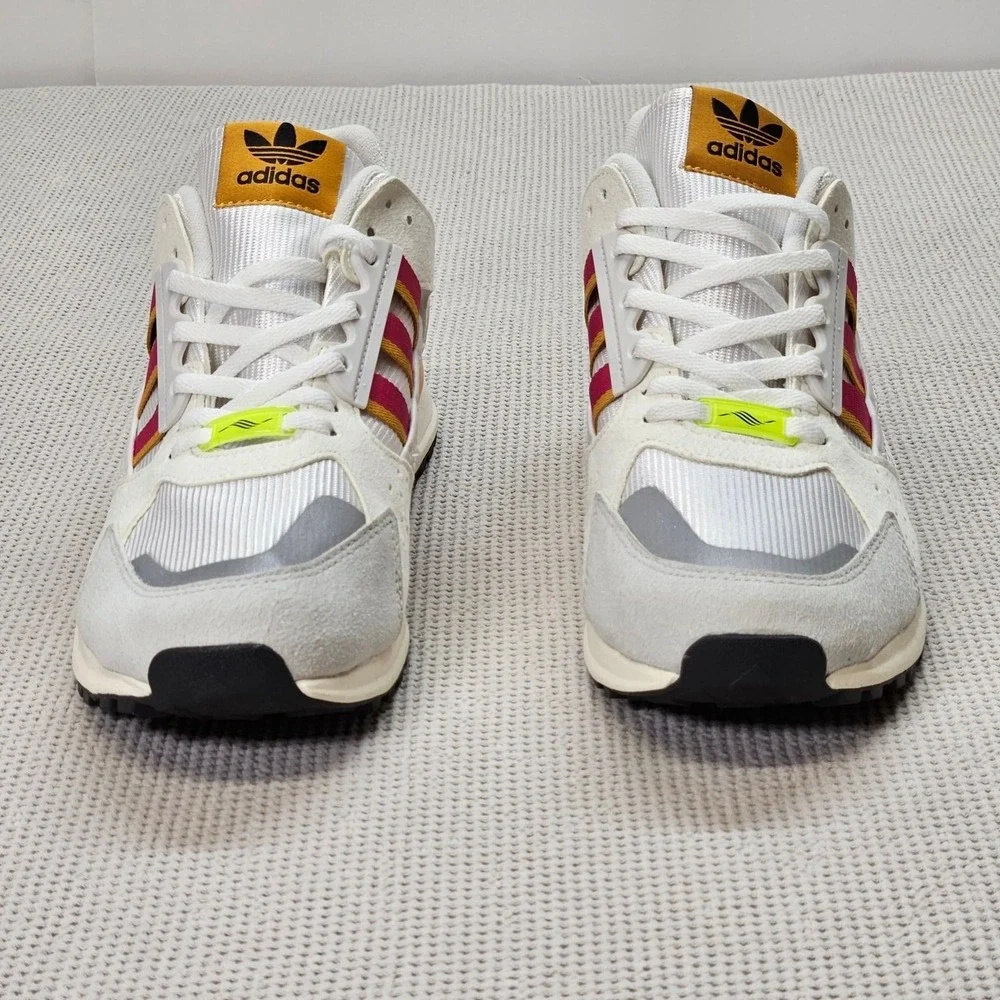 Adidas ZX‎ 10000 C Mens White Multi Color Retro Running Shoes FX6978 US Size 9.5
